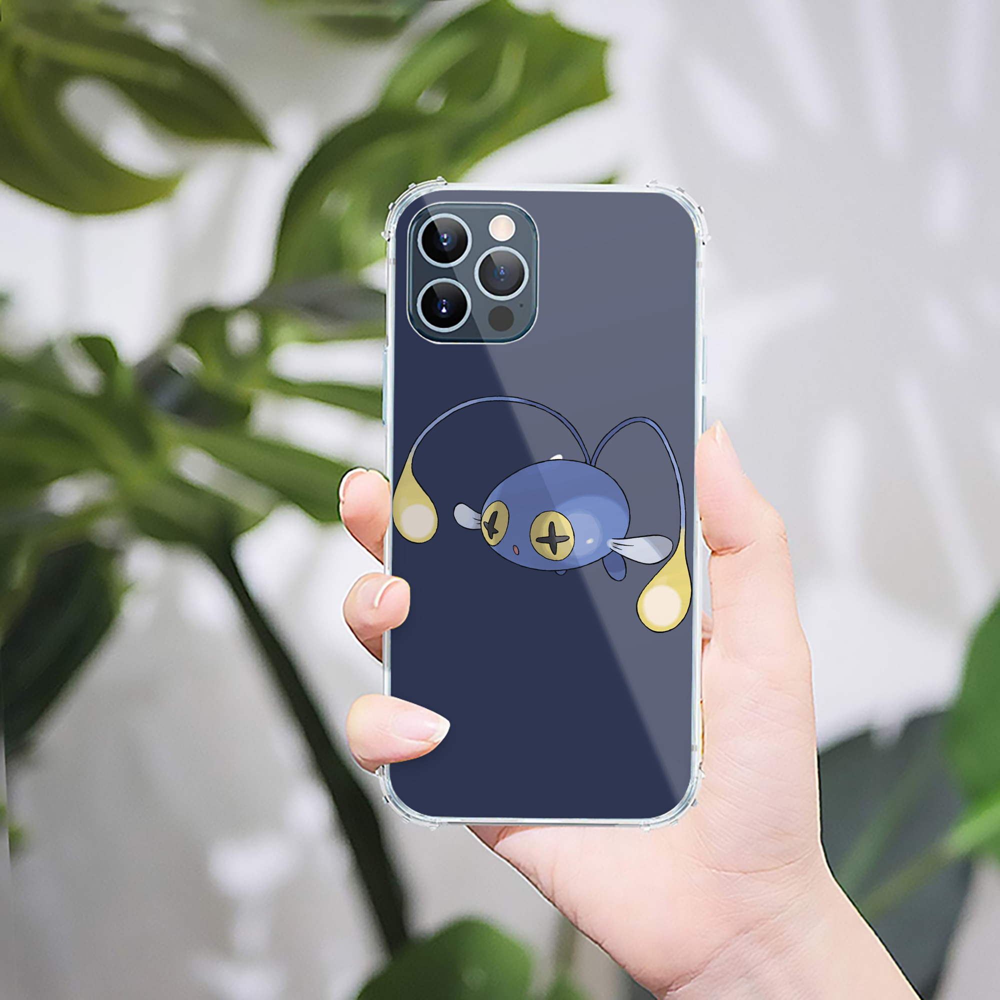 （画像用） ポケットモンスター Pokémon 【iPhone 12シリーズ対応】透明スマホケース（クリアソフトケース）